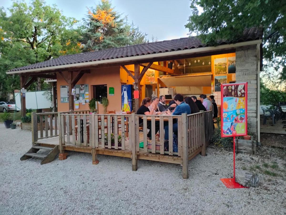 Camping Le Bel Air Mobil Home Le Figuier 6 Personnes Limogne-en-Quercy 外观 照片