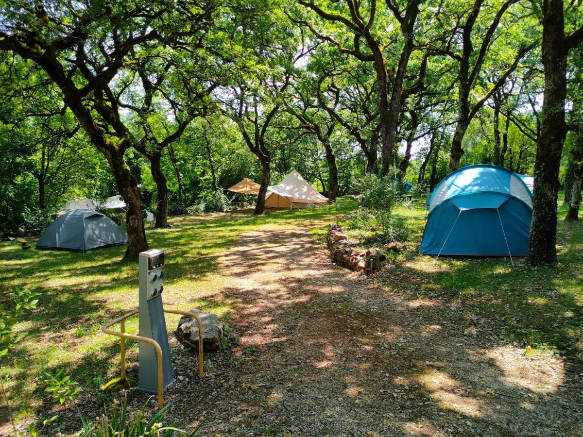 Camping Le Bel Air Mobil Home Le Figuier 6 Personnes Limogne-en-Quercy 外观 照片